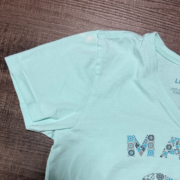 Life Is Good Light Blue Mama Bear Tee - Picture 2 of 7